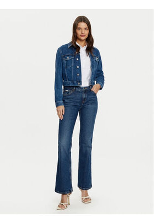 Guess Jeansy W5RA1S D5M44 Granatowy Regular Fit. Kolor: niebieski