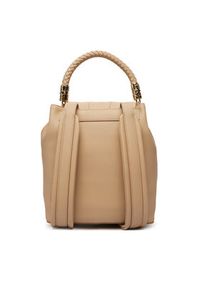 Love Moschino - LOVE MOSCHINO Plecak JC4224PP0OKA0209 Beżowy. Kolor: beżowy. Materiał: skóra #5