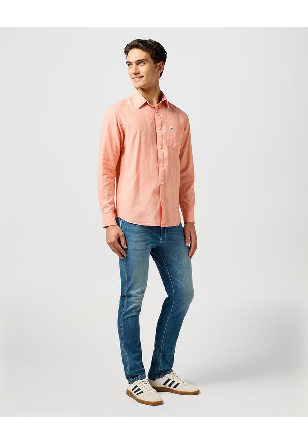 Wrangler - WRANGLER MĘSKIE SPODNIE JEANSOWE WRANGLER LARSTON TRAIL TONE 112362456