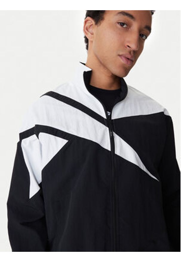 Reebok Bluza Bailham RK25551CCM Czarny Relaxed Fit. Kolor: czarny. Materiał: syntetyk