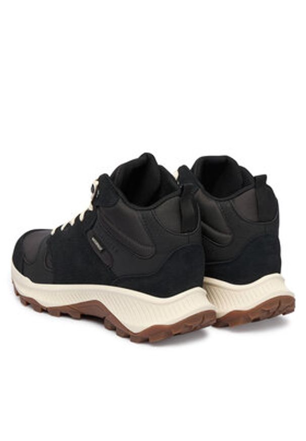 Merrell Trekkingi Tempo Sol Mid J038731 Czarny. Kolor: czarny. Materiał: skóra, zamsz. Sport: turystyka piesza