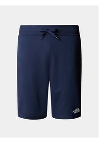 The North Face Szorty sportowe Standard NF0A3S4E Granatowy Regular Fit. Kolor: niebieski. Materiał: bawełna. Styl: sportowy #4