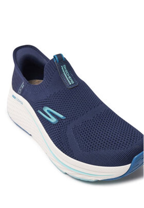skechers - Skechers Sneakersy Skechers Slip-ins: Max Cushioning Elite 2.0 129611 Niebieski. Kolor: niebieski. Materiał: mesh, materiał