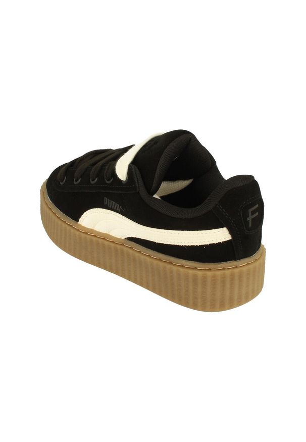 Buty do chodzenia damskie Puma Creeper Phatty. Kolor: czarny. Materiał: zamsz. Szerokość cholewki: normalna. Sport: turystyka piesza