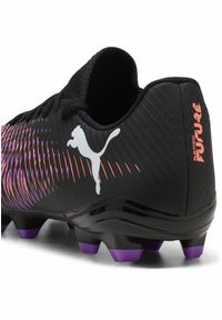 Puma - Buty piłkarskie FUTURE 8 PLAY FG/AG PUMA Black White Glowing Red. Kolor: biały, czarny, czerwony, wielokolorowy. Materiał: syntetyk, materiał. Szerokość cholewki: normalna. Sport: piłka nożna