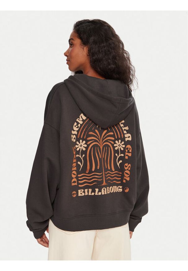 Billabong Bluza El Sol EBJSF00180 Szary Relaxed Fit. Kolor: szary. Materiał: bawełna