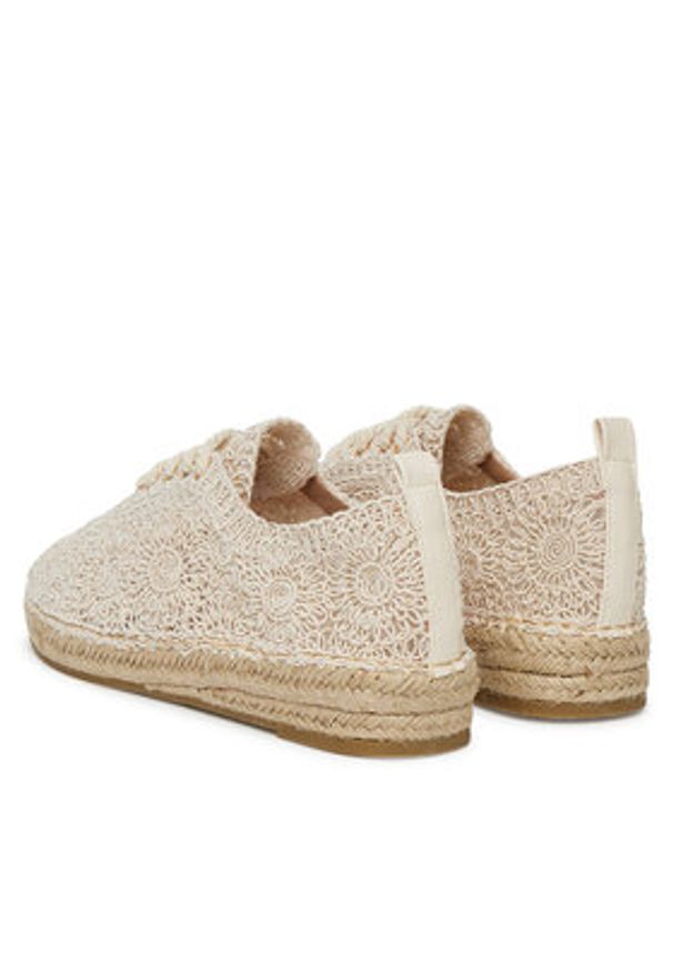 DeeZee Espadryle 3H33549-1 Beżowy. Kolor: beżowy. Materiał: materiał