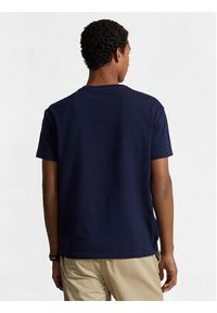 Polo Ralph Lauren T-Shirt 710934738001 Granatowy Classic Fit. Typ kołnierza: polo. Kolor: niebieski. Materiał: bawełna