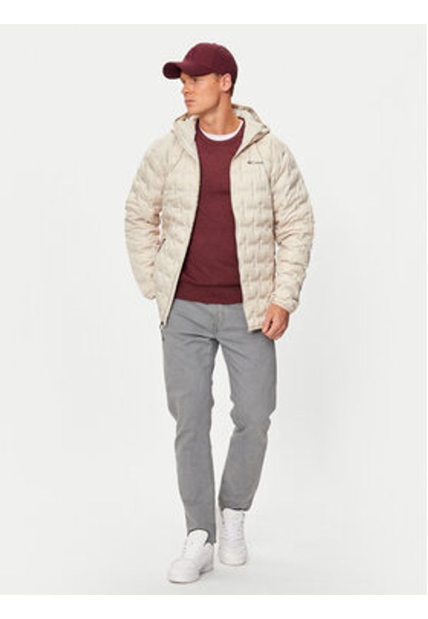 columbia - Columbia Kurtka puchowa Delta Ridge™ II 2086222 Beżowy Regular Fit. Kolor: beżowy. Materiał: syntetyk