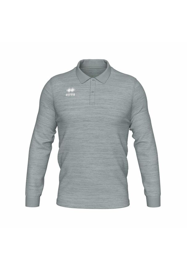 ERREA - Koszulka polo z długim rękawem Errea Evo. Typ kołnierza: polo. Kolor: szary. Długość rękawa: długi rękaw. Długość: długie. Styl: sportowy