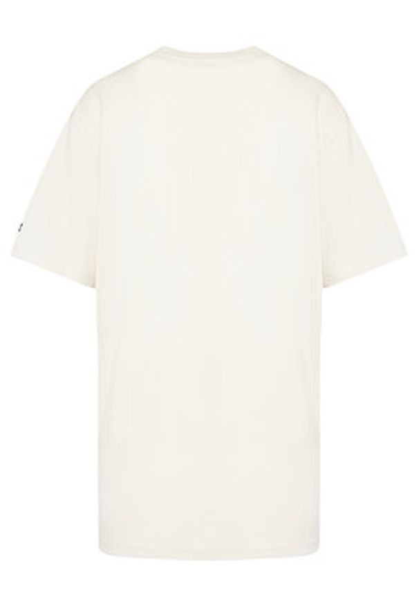 Under Armour T-Shirt Ua Rival Campus 6007883 Écru Oversize. Materiał: bawełna