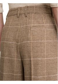 Marc O'Polo Spodnie palazzo 508 0150 10417 Beżowy Wide Fit. Kolor: beżowy. Materiał: wełna #2