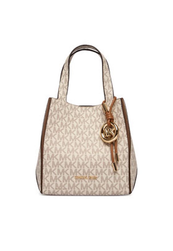 MICHAEL Michael Kors Torebka 30R6G9JT9B Écru. Materiał: skórzane