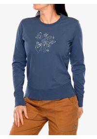 Bluza wspinaczkowa damska E9 Micol. Kolor: niebieski