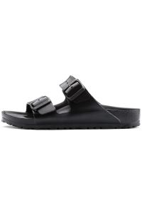 Klapki damskie Birkenstock Arizona W Eva. Zapięcie: bez zapięcia. Kolor: czarny. Materiał: materiał, syntetyk. Sport: turystyka piesza