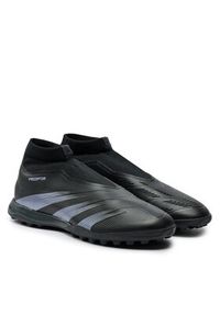 Adidas - adidas Buty do piłki nożnej Predator League Ll Tf IG7716 Czarny. Kolor: czarny. Materiał: skóra #4