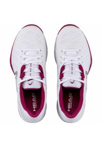 Buty do tenisa damskie Head Sprint Evo 3.0. Kolor: biały. Materiał: materiał, syntetyk. Szerokość cholewki: normalna. Sport: bieganie, tenis