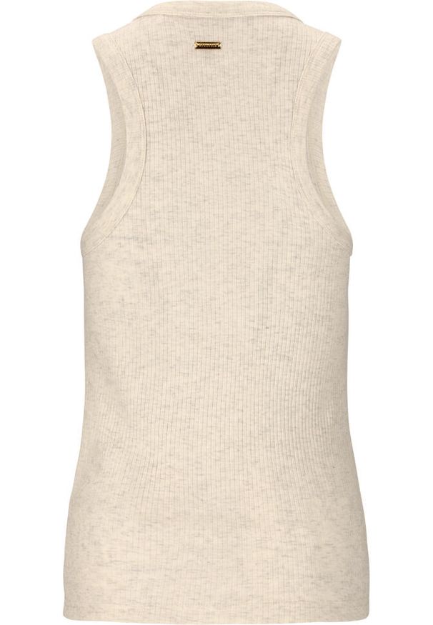 ENDURANCE - Damski tank top Athlecia Lankae. Kolor: szary, wielokolorowy, beżowy. Sport: joga i pilates