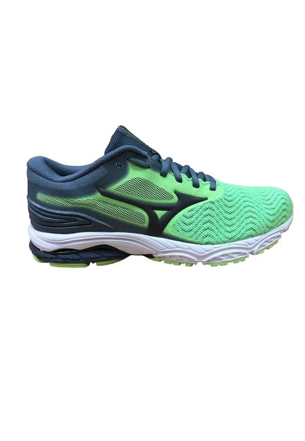 Mężczyźni bieganie buty Mizuno Wave Prodigy 5, Zielony. Kolor: niebieski, wielokolorowy, czarny, zielony. Model: Mizuno Wave. Sport: bieganie