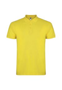 ROLY - Koszulka Polo Dziecięca Star. Typ kołnierza: polo. Kolor: żółty