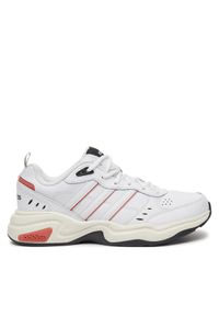 Adidas - adidas Buty na siłownię Strutter IH4904 Biały. Kolor: biały. Materiał: skóra. Sport: fitness