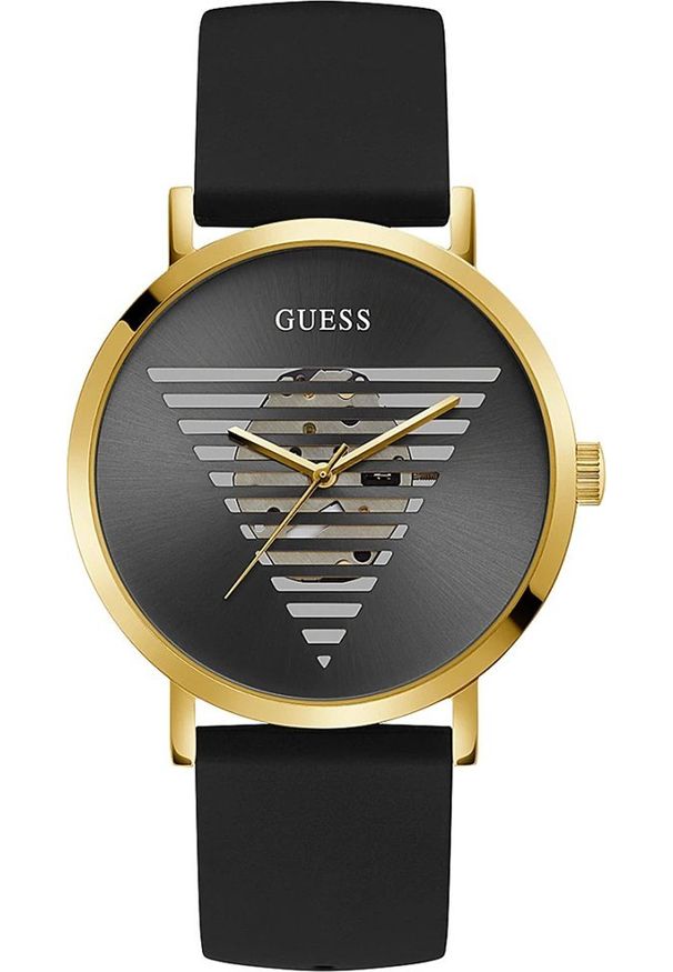 Zegarek Guess Zegarek męski Guess GW0503G1 czarny. Kolor: czarny