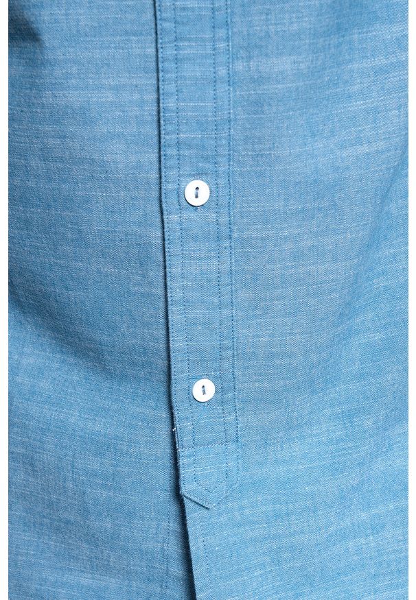 Mustang - MĘSKA KOSZULA MATERIAŁOWA MUSTANG CHRIS SLUB CHAMBRAY 1009829 5317. Materiał: materiał