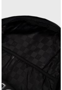 Vans Plecak damski kolor czarny duży z aplikacją. Kolor: czarny. Wzór: aplikacja #4