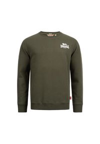 Bluza z okrągłym dekoltem Lonsdale Longridge. Kolor: zielony, biały, wielokolorowy #1