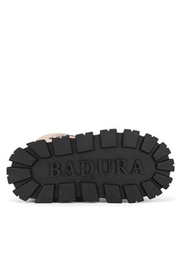Badura Śniegowce WFA3451-1 Beżowy. Kolor: beżowy. Materiał: materiał