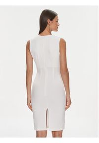 Rinascimento Sukienka koktajlowa CFC0019370002 Biały Regular Fit. Kolor: biały. Materiał: syntetyk. Styl: wizytowy #4