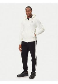 EA7 Emporio Armani Bluza 8NPM33 PJVRZ U1105 Beżowy Regular Fit. Kolor: beżowy. Materiał: bawełna
