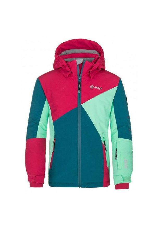 Dziewczęca kurtka narciarska Kilpi SAARA-JG. Kolor: fioletowy, wielokolorowy, zielony, różowy, niebieski. Sezon: zima. Sport: narciarstwo