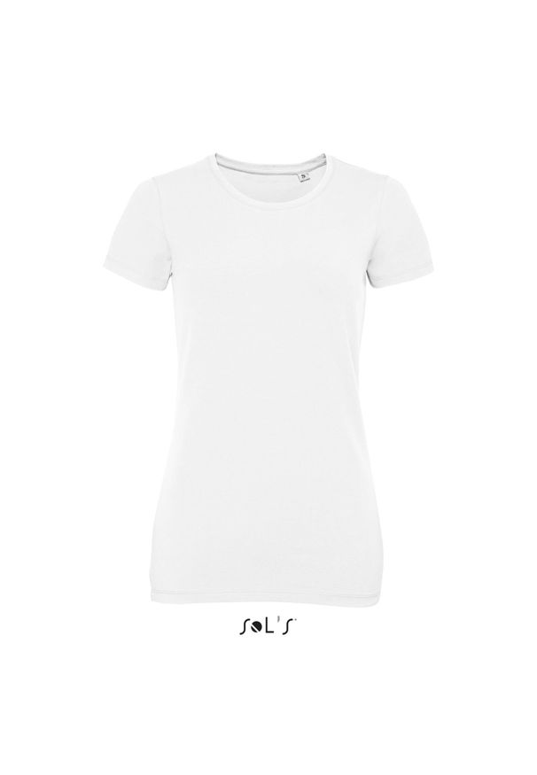 SOL'S - Koszulka damska Sol's Millenium. Kolor: biały