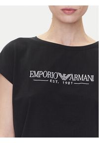 Emporio Armani Underwear Piżama EW000495 AF10881 UC001 Czarny Regular Fit. Kolor: czarny. Materiał: bawełna