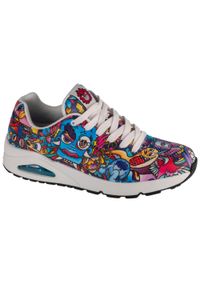 skechers - Buty sportowe Sneakersy męskie, Uno - Color Doodle. Kolor: wielokolorowy. Sport: turystyka piesza #1