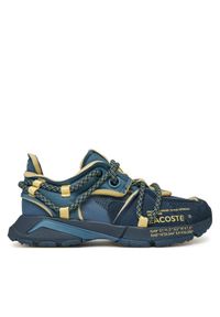 Lacoste Sneakersy 7-49SMA0012 Niebieski. Kolor: niebieski. Materiał: skóra