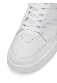 Shaq - SHAQ Buty do koszykówki BREAKER MID AQ95013M-W Biały. Kolor: biały. Materiał: skóra. Sport: koszykówka #4