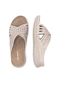Clara Barson Klapki WYL05010-08 Beżowy. Kolor: beżowy. Materiał: syntetyk #3