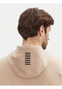 EA7 Emporio Armani Bluza 8NPM32 PJVRZ U6155 Beżowy Regular Fit. Kolor: beżowy. Materiał: bawełna #5