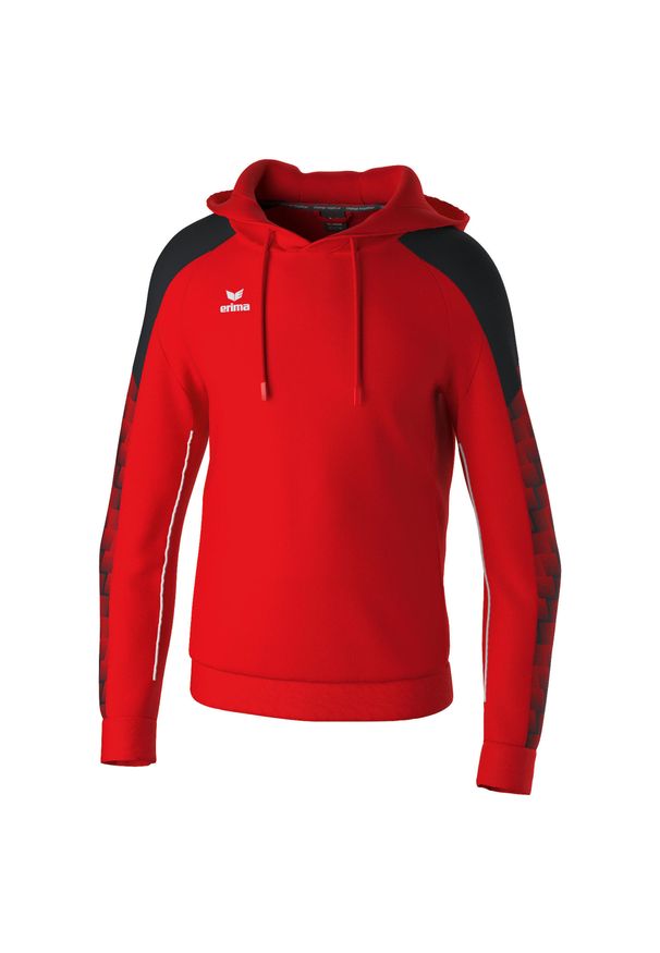 ERIMA - Bluza z kapturem Erima Evo Star. Okazja: na co dzień. Typ kołnierza: kaptur. Kolor: wielokolorowy, czarny, czerwony. Styl: casual, sportowy