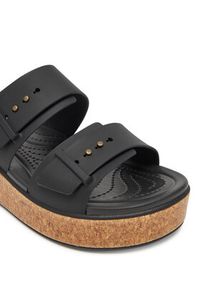 Crocs Klapki Brooklyn Cork Buckle 211252 Czarny. Kolor: czarny #6