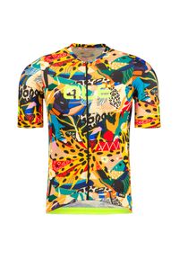 ALÉ CYCLING - Koszulka rowerowa ALE CYCLING KENYA. Materiał: poliester, włókno, tkanina