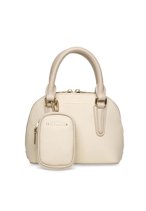 Steve Madden Torebka Bwanda Crossbody SM13001379-02002-BNE Écru. Materiał: skórzane