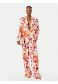 LOLA CASADEMUNT Marynarka MS2602012 Kolorowy Regular Fit. Materiał: wiskoza. Wzór: kolorowy #2