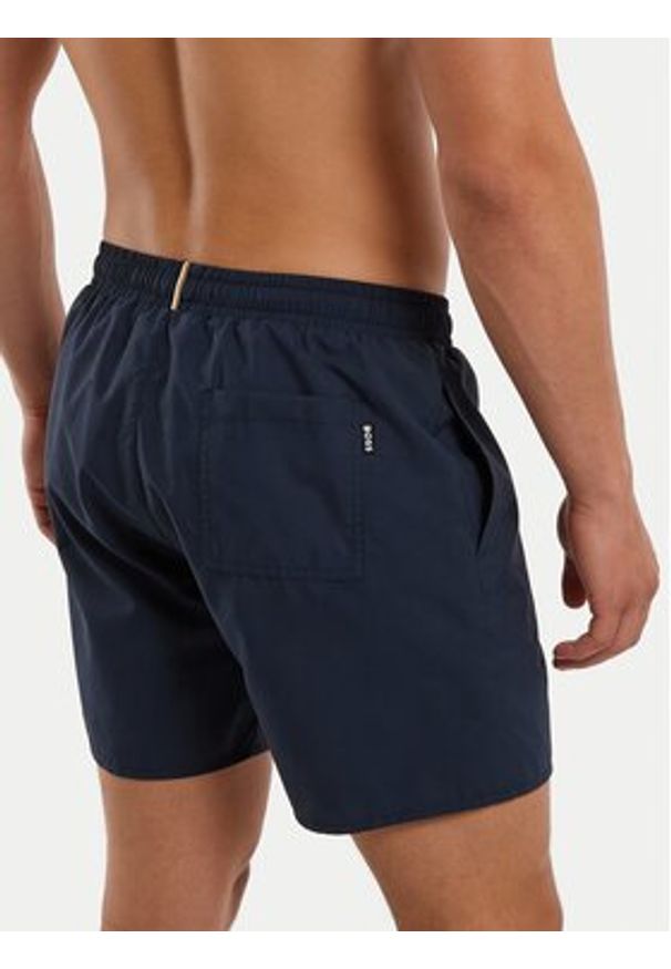 BOSS Szorty kąpielowe Swordfish 50554613 Granatowy Regular Fit. Kolor: niebieski. Materiał: syntetyk
