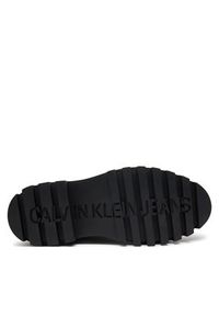 Calvin Klein Jeans Kalosze YW0YW01559 Czarny. Kolor: czarny. Materiał: skóra