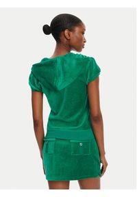 Juicy Couture Bluza Heritage JCGAS125021 Zielony Slim Fit. Kolor: zielony. Materiał: bawełna #5