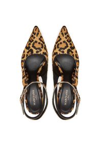 Marciano Guess Sandały 5YGZ37 7367A Beżowy. Kolor: beżowy. Materiał: skóra