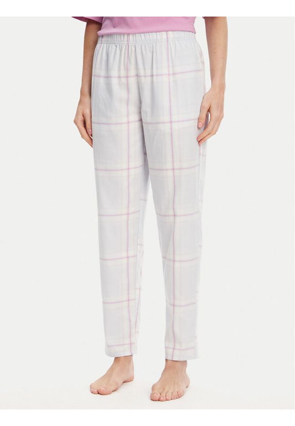 United Colors of Benetton - United Colors Of Benetton Spodnie piżamowe 4QFZ3F00L Błękitny Regular Fit. Kolor: niebieski. Materiał: bawełna